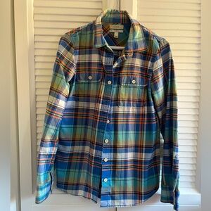 J. Crew Plaid Button Down Shirt - 4